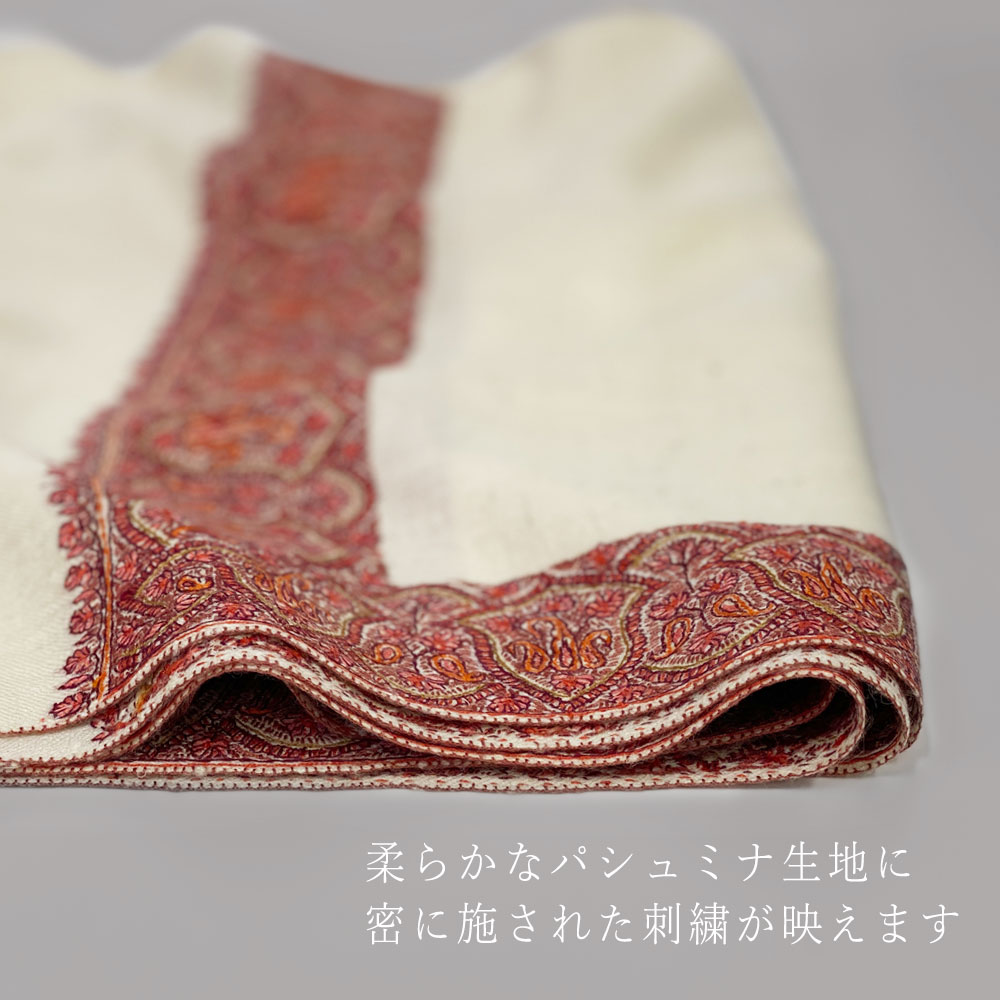 パシュミナ　ストール　ソズニ刺繍　　　　ブラック 楽天市場】InDream パシュミナ 刺繍 ショール ［100cmx200cm
