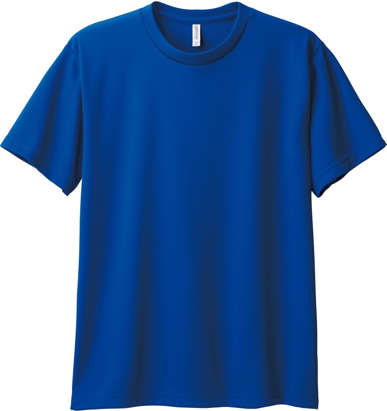 ドライ Tシャツ メンズ 半袖 無地 速乾 吸汗 スポーツ フィットネス マラソン ビッグサイズ ネイビー glimmer グリマー 4.4オンス ドライ Tシャツ 300-ACT｜infactorymuji｜04
