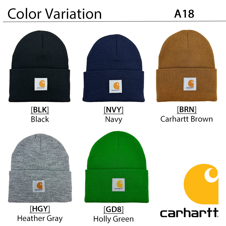 carhartt ニット帽 ビーニー a18