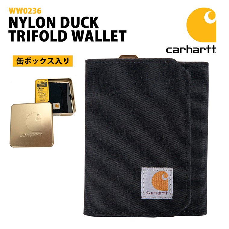 Carhartt（カーハート） 三つ折り財布 CARHARTT NYLON DUCK TRIFOLD