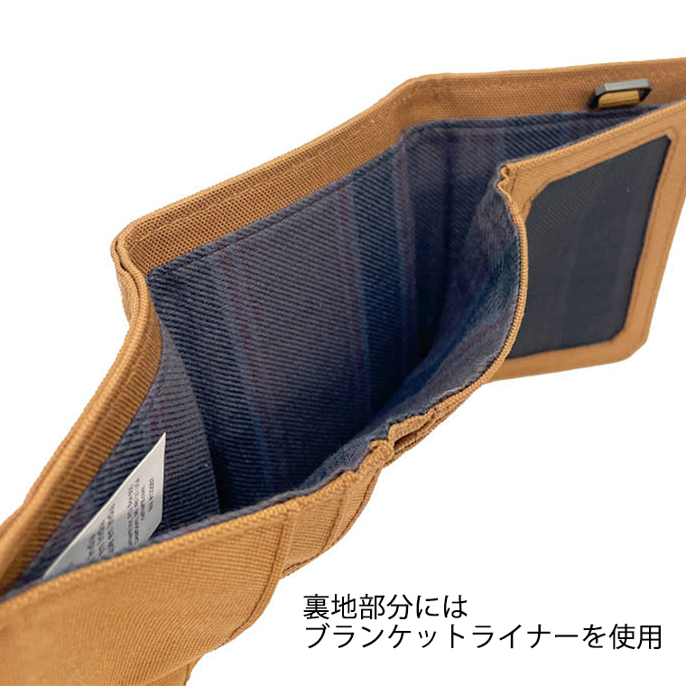Carhartt（カーハート） 三つ折り財布 CARHARTT NYLON DUCK TRIFOLD