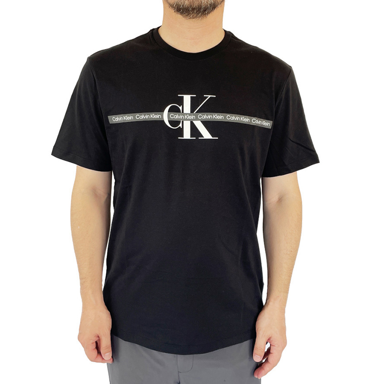 Calvin Klein カルバンクライン Tシャツ 半袖 フロントロゴ CK