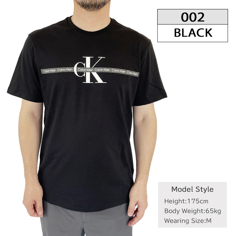   CKロゴ スクエアブラー 半袖Tシャツ カルバンクライン（CALVIN KLEIN ）│Z-CRAFT（ゼットクラフト
