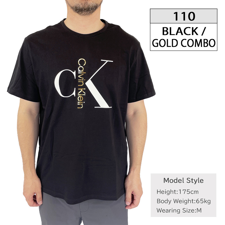 Calvin Klein カルバンクライン Tシャツ 半袖 フロントロゴ CK