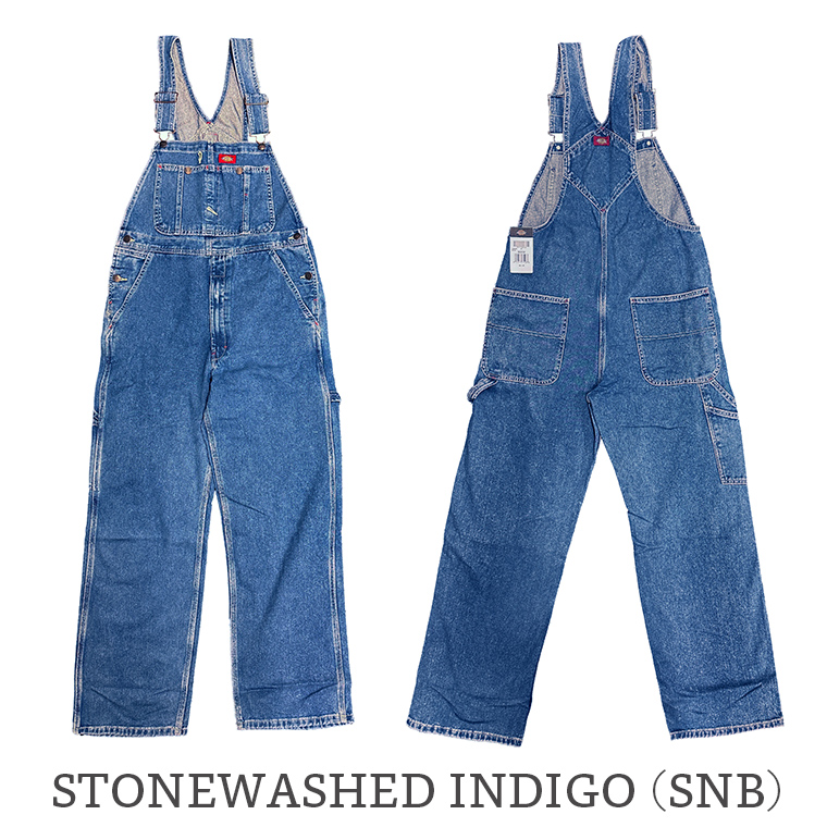 Dickies（ディッキーズ） オーバーオール メンズ デニム 8396 WASHED
