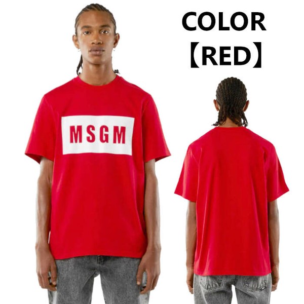 MSGM★Tシャツ 楽天市場】MSGM エムエスジーエム LOGO T-SHIRT 3440 Tシャツ 半袖