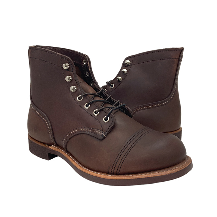 fj　RED WING SHOES ダークブラウンUSA 9 27cm RED WING SHOES（レッドウィング） 8111 RED WING ブーツ メンズ IRON