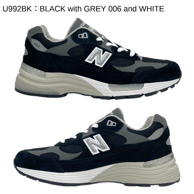 New Balance(ニューバランス) New Balance 992 U992BK Made in USA New Balance(ニューバランス) New Balance 992 U992BK Made in USA