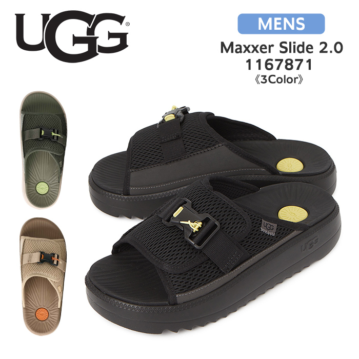 UGG アグ サンダル メンズ 1167871 Maxxer Slide 2.0 マクサー