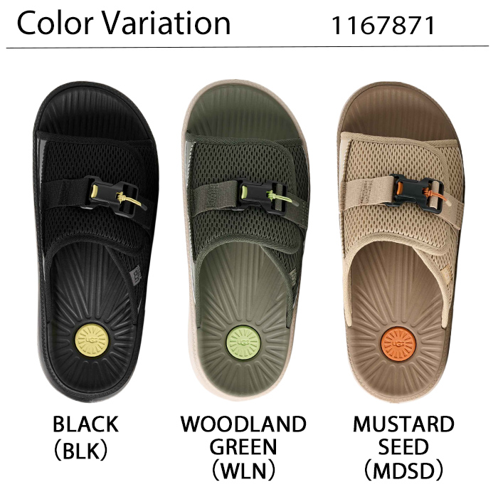 UGG アグ サンダル メンズ 1167871 Maxxer Slide 2.0 マクサー