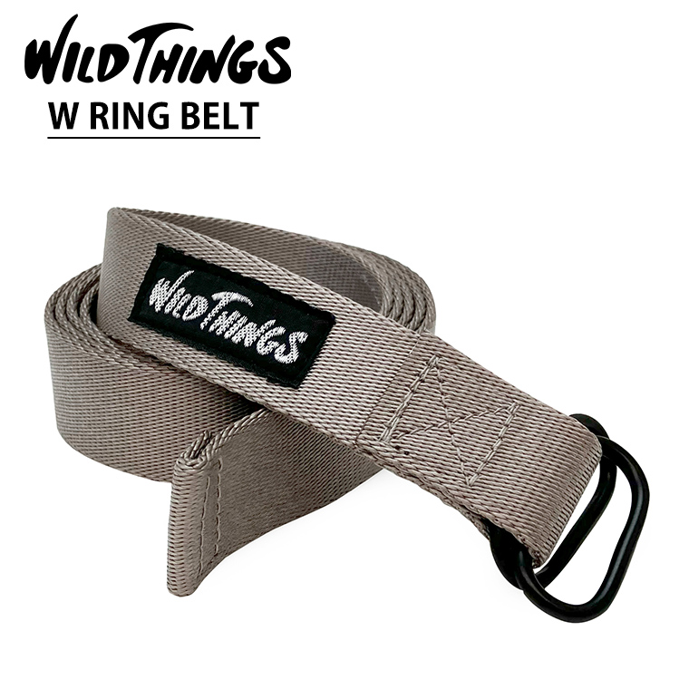 WILD THINGS（ワイルドシングス） ダブル リング ベルト WILD THINGS W