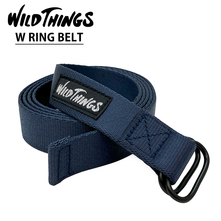 WILD THINGS（ワイルドシングス） ダブル リング ベルト WILD THINGS W