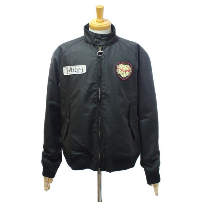 BARBOUR × BARACUTA BADGED PORTON バブアー × バラクータ バッジド ポートン ワックス ジャケット MWX2519 Barbour（バブアー） バブアー×バラクータ MWX2519 009 オイルクロス