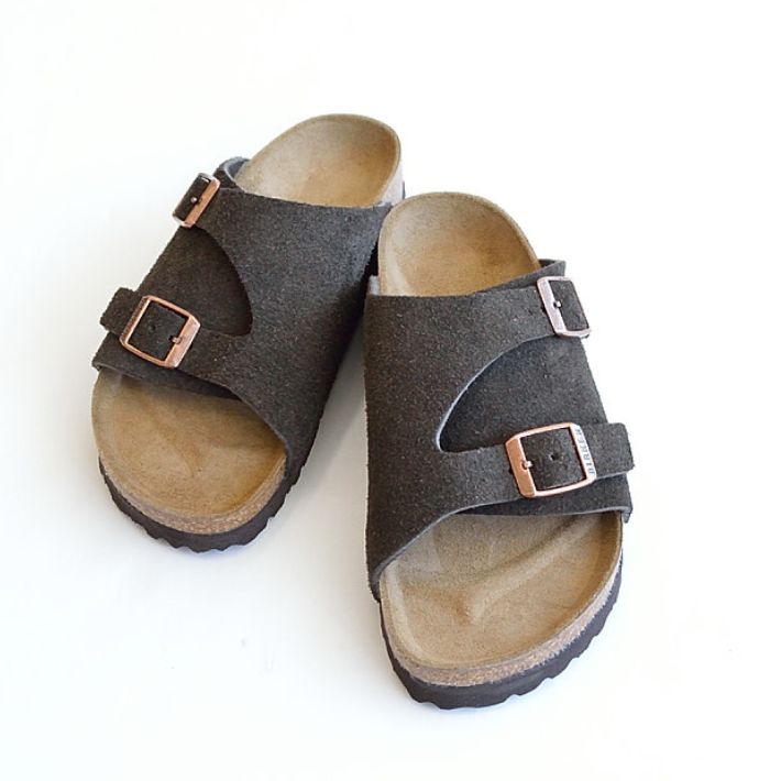 ビルケンシュトック チューリッヒ 1024641 1024575 モカ サンダル 革 スエードレザー レディース メンズ BIRKENSTOCK  Zurich Mocha