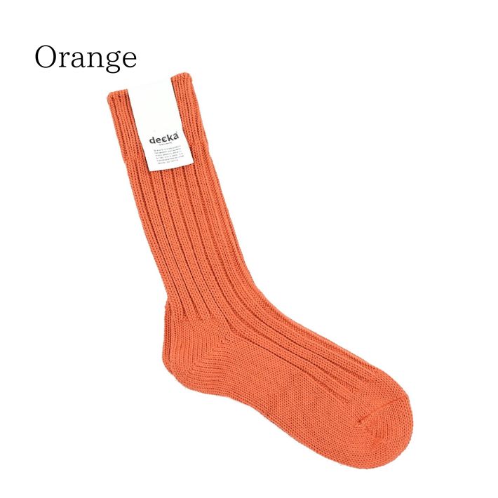 デカ decka quality socks ヘビーウェイトプレーン ソックス 靴下 Cased Heavyweight Plain Socks｜infinity｜02