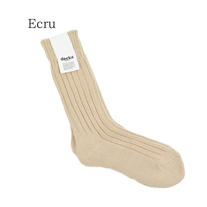 デカ decka quality socks ヘビーウェイトプレーン ソックス 靴下 Cased Heavyweight Plain Socks｜infinity｜09