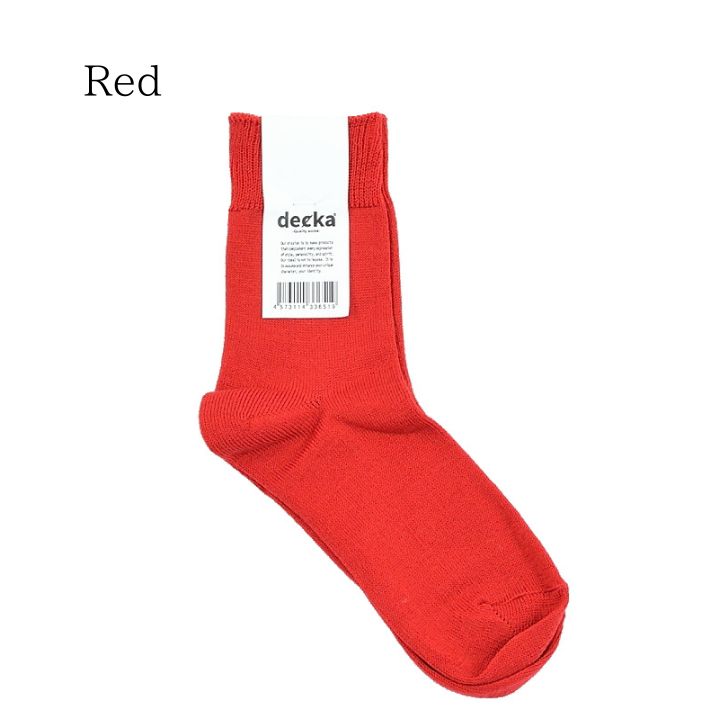 デカ decka quality socks ギザコットン ソックス 靴下 Mercerized Socks｜infinity｜03