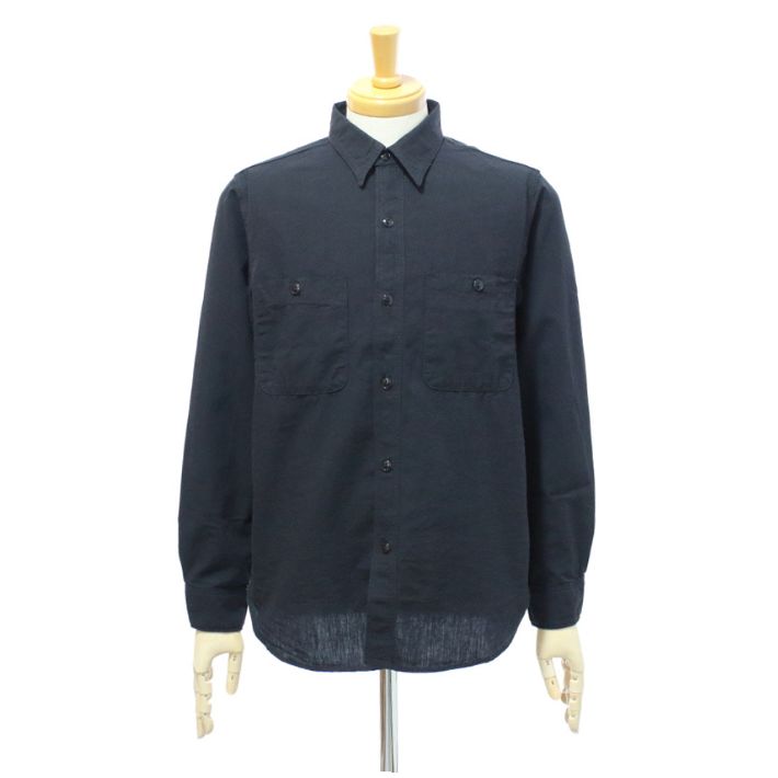 フルカウント 4810 長袖 シャンブレーシャツ メンズ FULLCOUNT Chambray Shirt | FULLCOUNT | 04