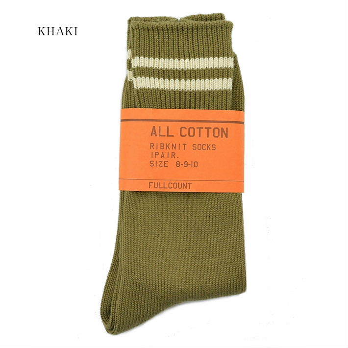 [メール便可] フルカウント 6110 靴下 ソックス ミリタリーソックス メンズ MILITARY SOX FULLCOUNT | FULLCOUNT | 01