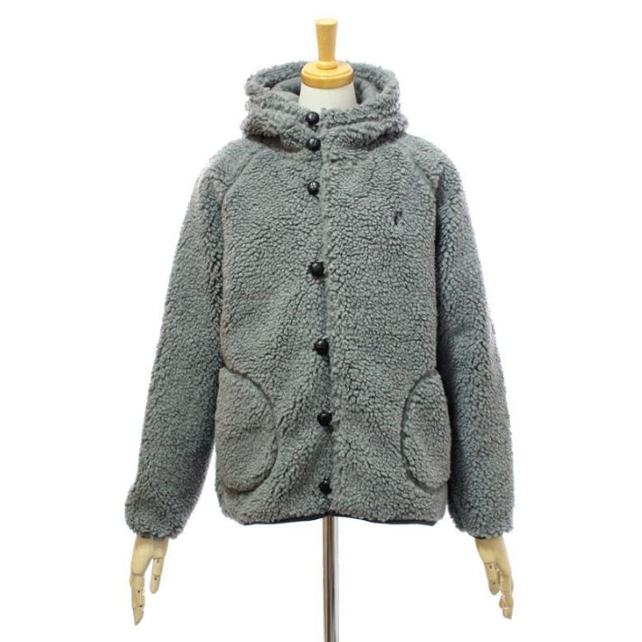 GYMPHLEX（ジムフレックス） J-1185BOA ボアジャケット くるみボタン