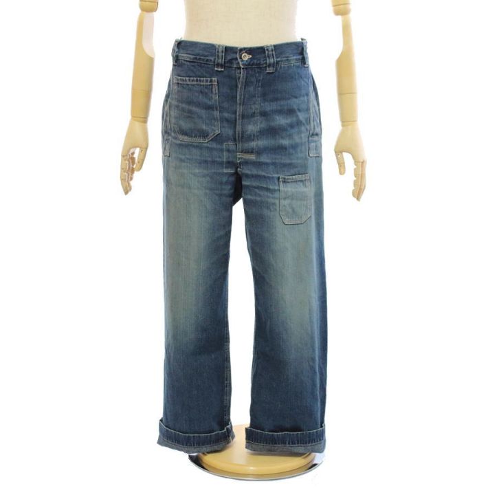 ジョングラッコー JG-01S UW 1910s Netmaker's Trousers メンズ John Gluckow WAREHOUSE ウエアハウスの画像