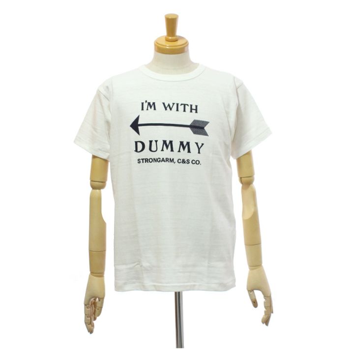 ジョングラッコー JG-CS06 I'm With Dummy T クルーネック 半袖 Tシャツ メンズ John Gluckow WAREHOUSE ウエアハウス [メール便可] | WAREHOUSE | 01