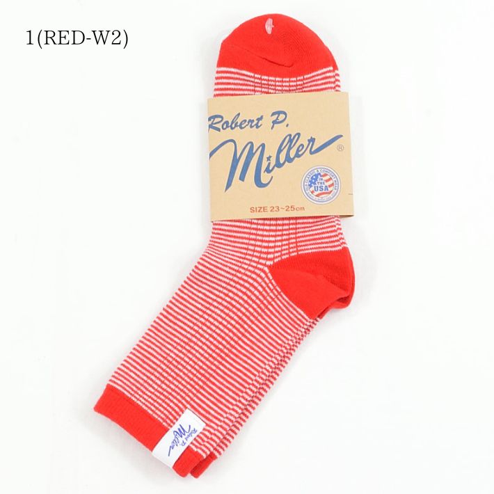 ロバートピーミラー Robert P.Miller 326C クルーレングスソックス 靴下 Crew length socks｜infinity｜02