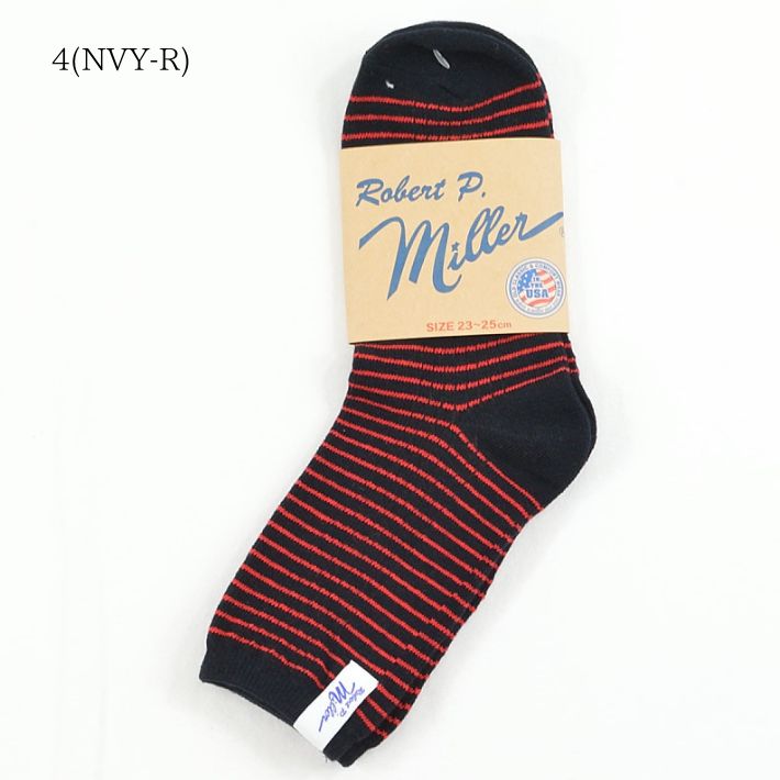 ロバートピーミラー Robert P.Miller 326C クルーレングスソックス 靴下 Crew length socks｜infinity｜05