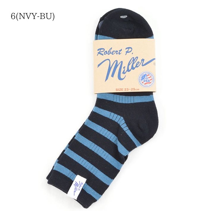 ロバートピーミラー Robert P.Miller 326C クルーレングスソックス 靴下 Crew length socks｜infinity｜07