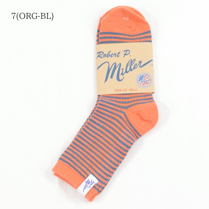 ロバートピーミラー Robert P.Miller 326C クルーレングスソックス 靴下 Crew length socks｜infinity｜08