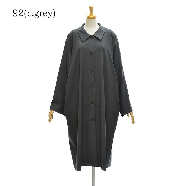 mizuiroind（ミズイロインド） シャツワンピース ライトアウター 3