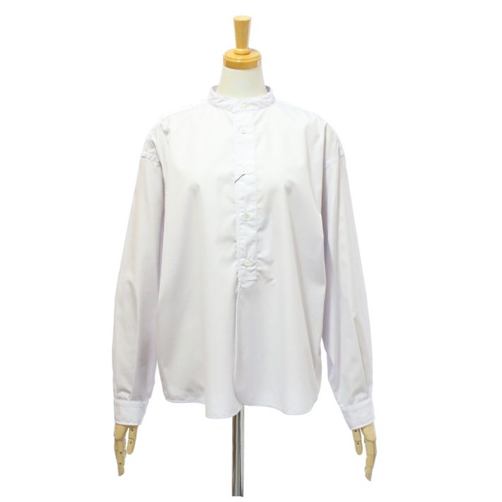 オーチバル・オーシバル OR-B0136LTF 140/2ブロード バンドカラー 長袖シャツ レディース ORCIVAL [メール便可] ORCIVAL オーチバル・オーシバル OR-B0136LTF 140/2ブロード