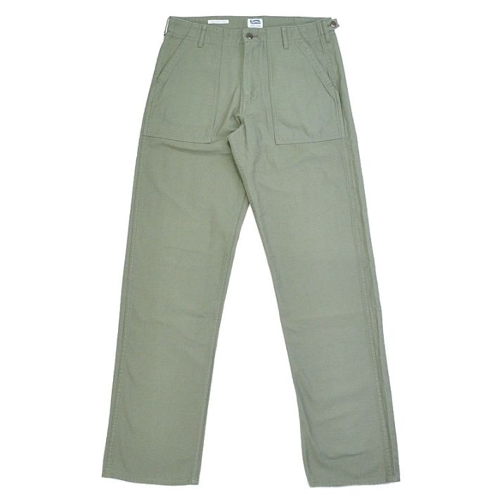 フェローズ PUP1 ベイカーパンツ スラブバックサテン ワイドシルエット メンズ  PHERROW'S | Pherrow's | 01