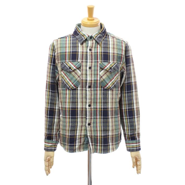 UES（ウエス） 502351 ネルシャツ ヘビーネル 先染めヘビーウェイト