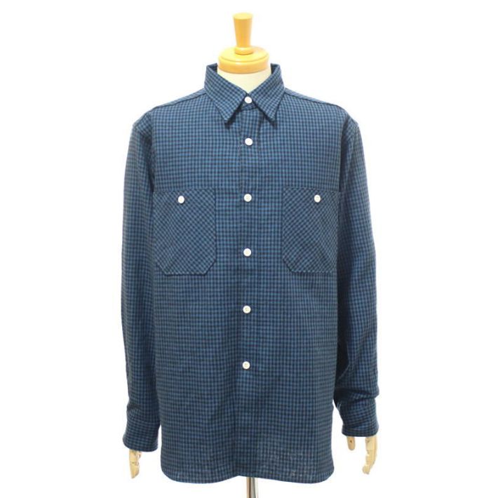 WAREHOUSE（ウエアハウス） Lot.3055 A柄(ギンガムチェック) 長袖