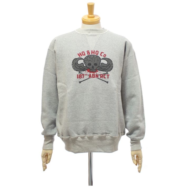 ウエアハウス Lot 401「HQ&HQ CO」セットイン フラットシーム クルーネック スウェット メンズ WAREHOUSE SET IN FLAT SEAM SWEAT | WAREHOUSE | 01