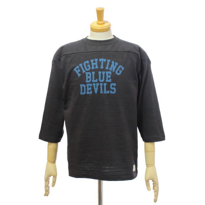 WAREHOUSE（ウエアハウス） Lot 4063「BLUE DEVILS」7分袖フットボール