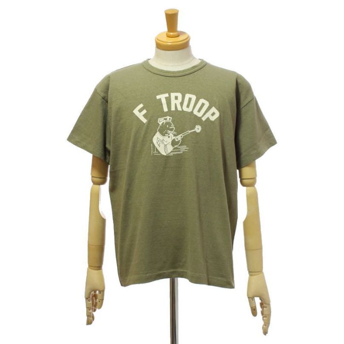 WAREHOUSE（ウエアハウス） Lot.4064 「F TROOP」2ND-HAND セコハン T 