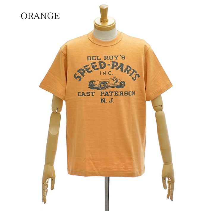 WAREHOUSE ウエアハウス Lot.4601「SPEED PARTS」Tシャツ クルー
