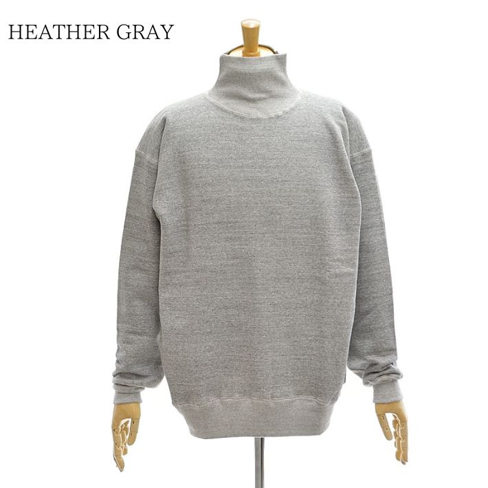 WAREHOUSE（ウエアハウス） Lot 468 無地 2本針 ハイネック スウェット