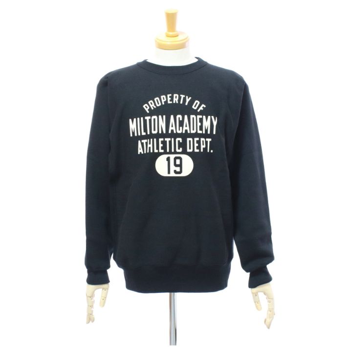 ウエアハウス Lot 483 「MILTON ACADEMY」 リバースウィーブ スウェット メンズ WAREHOUSE