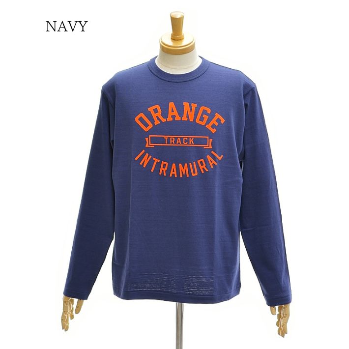 WAREHOUSE（ウエアハウス） Lot.5906「ORANGE」 長袖 Tシャツ ロンT