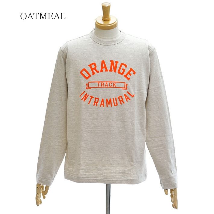 WAREHOUSE（ウエアハウス） Lot.5906「ORANGE」 長袖 Tシャツ ロンT