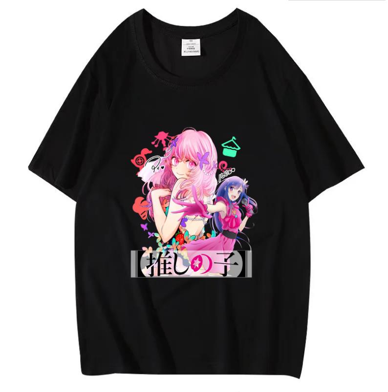 推しの子 Tシャツ 星野アイ スポーツ 半袖 瑠美衣T シャツ 愛久愛海 夏服 インナーシャツ スポーツ スウェット 日常服 肌着 メンズ レディース 通気