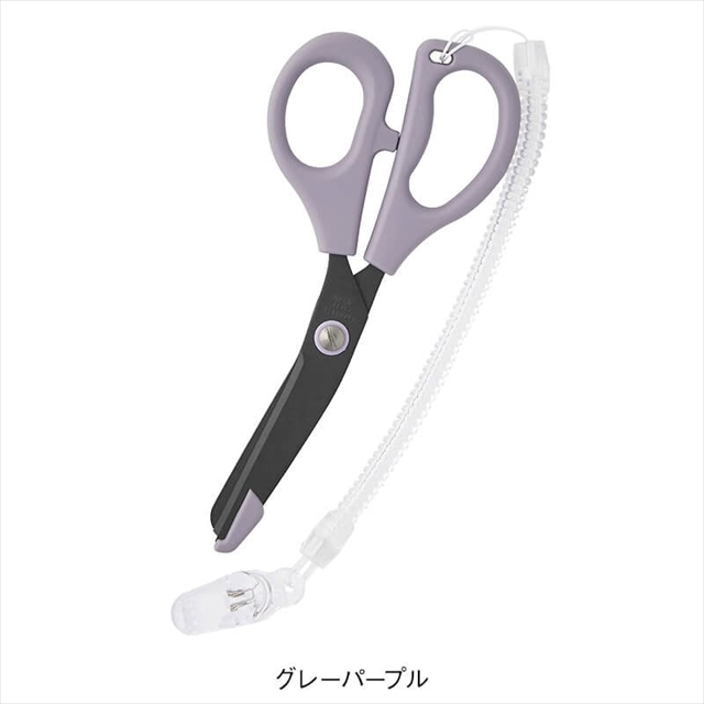 ナース ナースグッズ グッズ クリップ付き はさみ 看護師 介護士 医療 アンファミエ　日本製バンジーストラップ付フッ素加工ハサミ | アンファミエ | 15