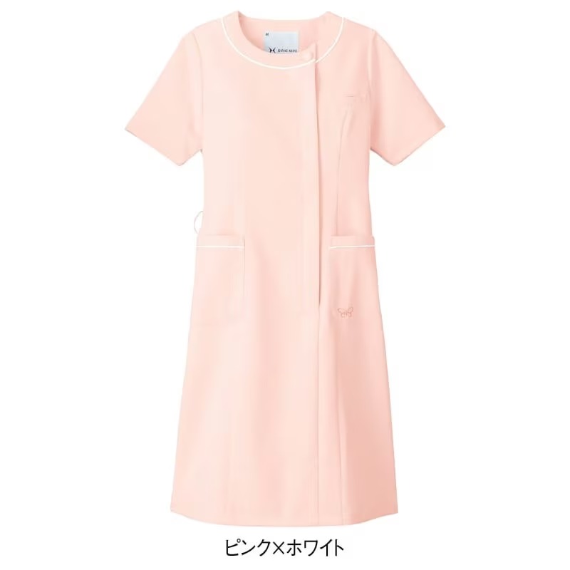 アンファミエ ナース服 白衣 ワンピース ナースウェア 医療用