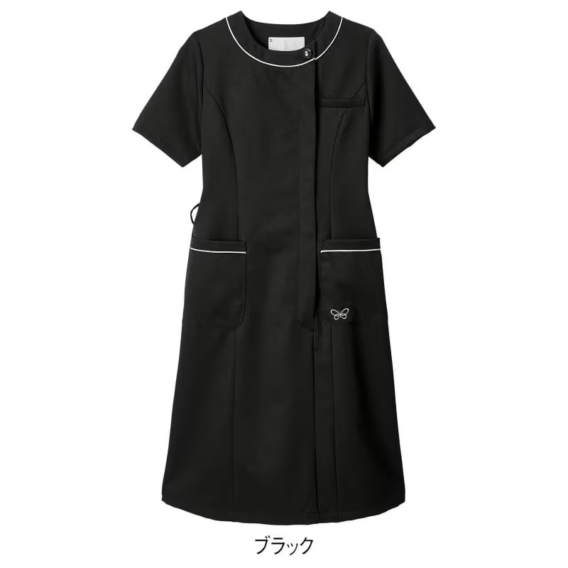 アンファミエ ナース服 白衣 ワンピース ナースウェア 医療用