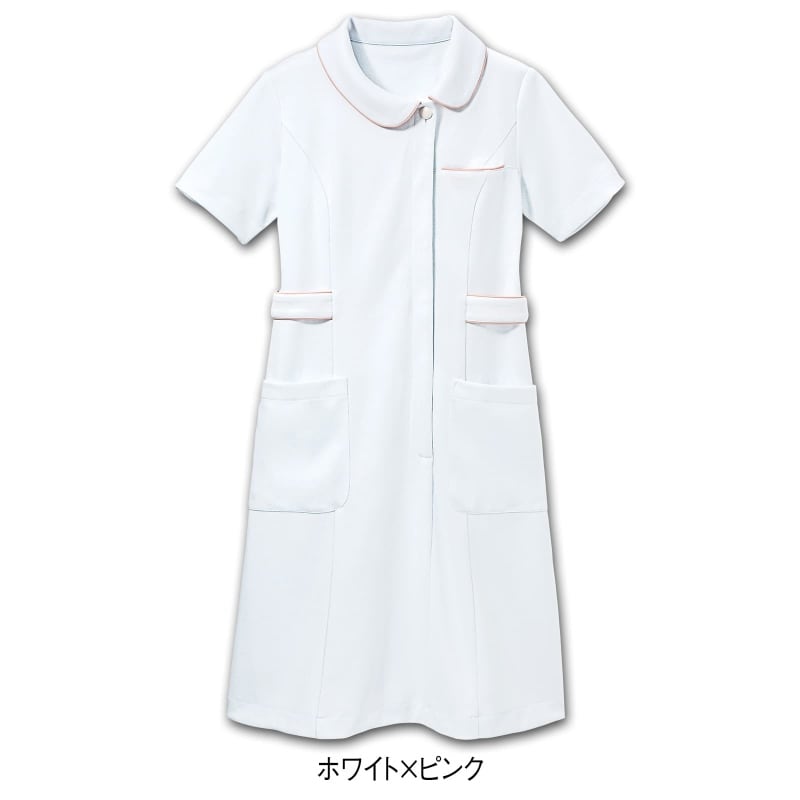 ワンピース 白衣 ナース服 3022SC 6分袖 ナース ナースウェア