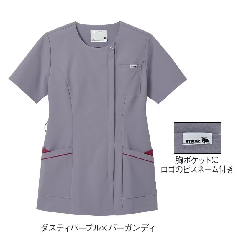 アンファミエ スクラブ 医療 白衣 ナース服 ナーススクラブ モズ [moz