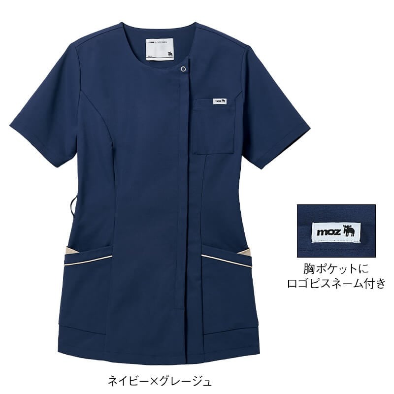 アンファミエ スクラブ 医療 白衣 ナース服 ナーススクラブ モズ [moz